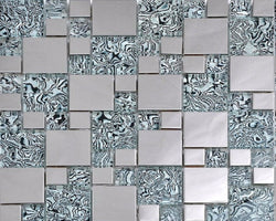 3D Wallpaper Modern Mosaic