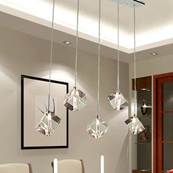 LED Diamonds in the Sky Polished Crystal Pendant SKU# LIG0044