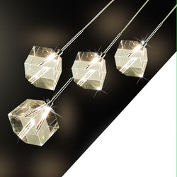 LED Diamonds in the Sky Polished Crystal Pendant SKU# LIG0044