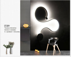 LED Rattlesnake Wall Sconce Aluminum Luminaire SKU# LIG0046