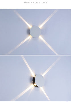 LED Wall Sconce Matrix Cross/Star 85V-265V SKU# LIG0048