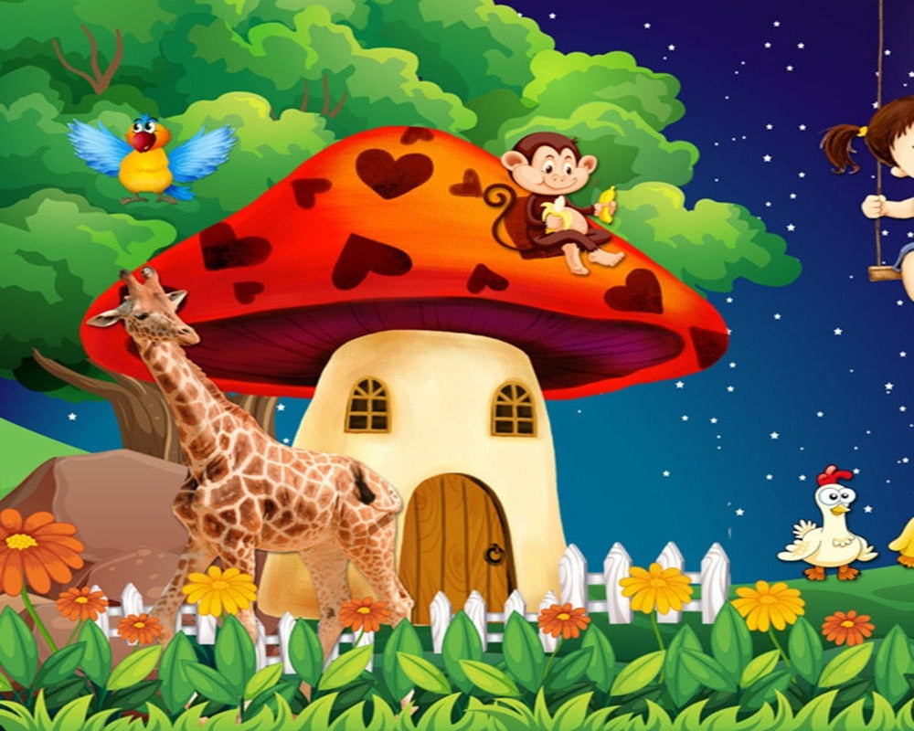 3D Wallpaper For Kids Room Mural