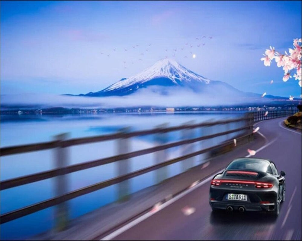 3D Wallpaper Porsche Sports Car 