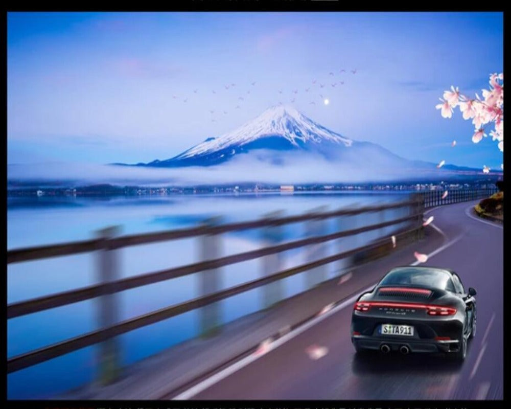 3D Wallpaper Porsche Sports Car 