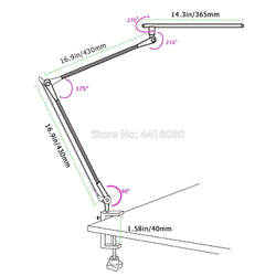 LED Dimmable Memory Function Touch Control Lamp SKU# LIG0072