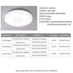Moon Ceiling Remote Control White Interior SKU# LIG0002
