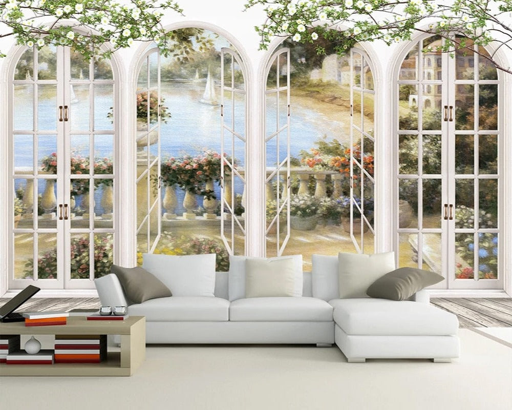 3D Wallpaper City of Avignon SKU# WAL0315